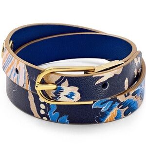 Tory Burch Happy Times Reversible Floral Wrap Bracelet